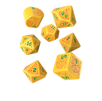 Pizza Dice Set: Margherita (7) Q-Workshop