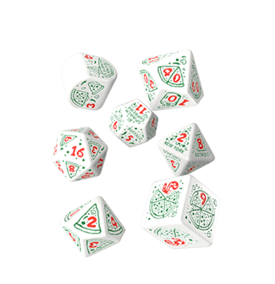 Pizza Dice Set: Pepperoni Q-Workshop