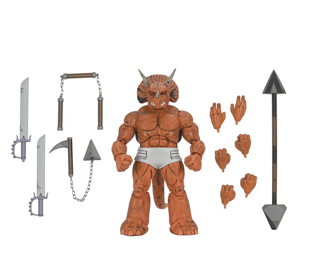 Teenage Mutant Ninja Turtles - Triceraton Gladiator 7" Figur NECA
