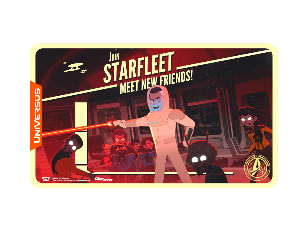 UniVersus CCG: STAR TREK: Lower Decks Spelmatta - Rutherford Jasco Games
