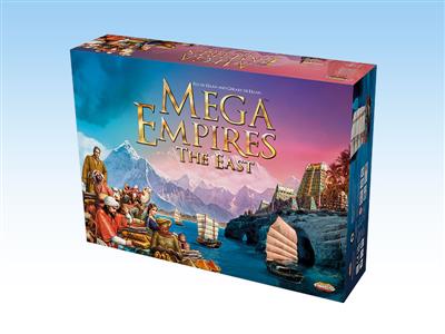 Mega Empires: The East - Strategiskt Brädspel för 3-9 Spelare Ares Games