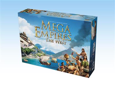 Mega Empires: The West - Brädspel för 5-9 spelare Ares Games