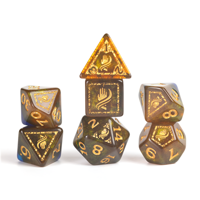 D&D Äventyrstärningar - Munk: Blå / Guld