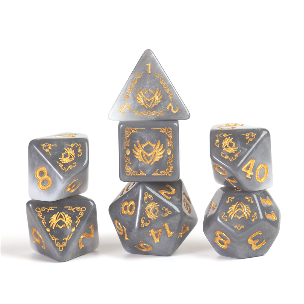 D&D Äventyrstärningar - Paladin: Vit / Grå