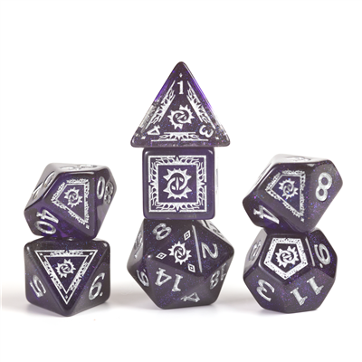 D&D Äventyrstärningar – Warlock: Lila