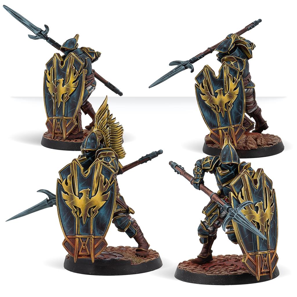 Warcrow Bulwarks - Legionärer som Håller Ställning Corvus Belli