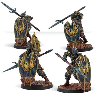 Warcrow Bulwarks - Legionärer som Håller Ställning Corvus Belli