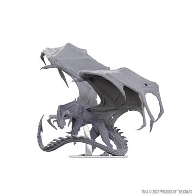 D&D Nolzur's Marvelous Miniatures: Adult Black Dragon - Fantastisk Samlarfigur