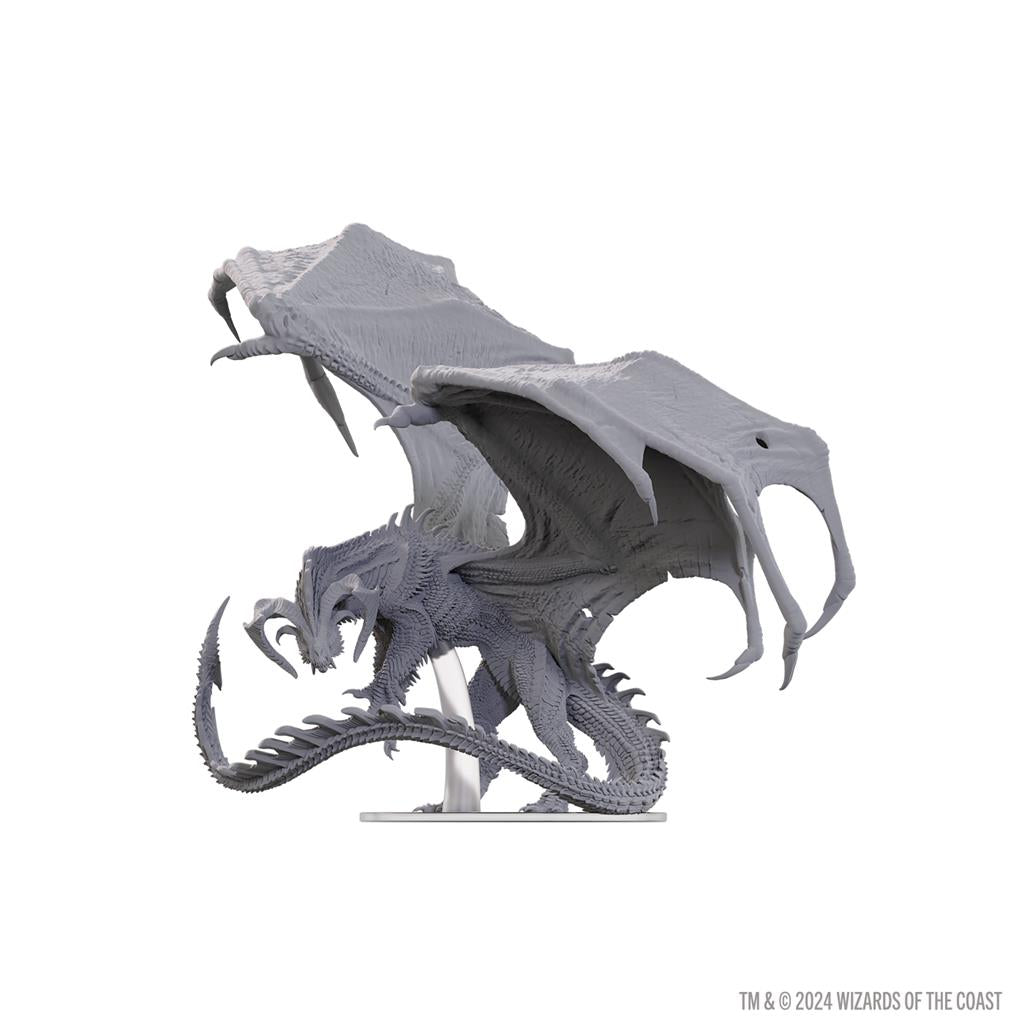 D&D Nolzur's Marvelous Miniatures: Adult Black Dragon - Fantastisk Samlarfigur