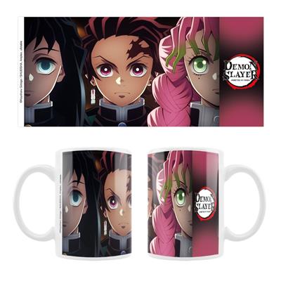 Demon Slayer Mug - Tanjiro, Mitsuri & Muichiro Sakami Merchandise