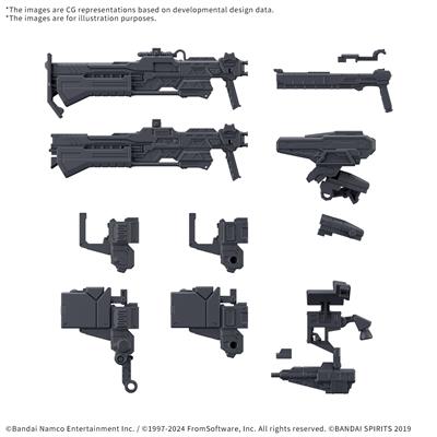 30MM Alternativa Delar Set Armored Core VI: Fires of Rubicon Vapen Set 03 Bandai