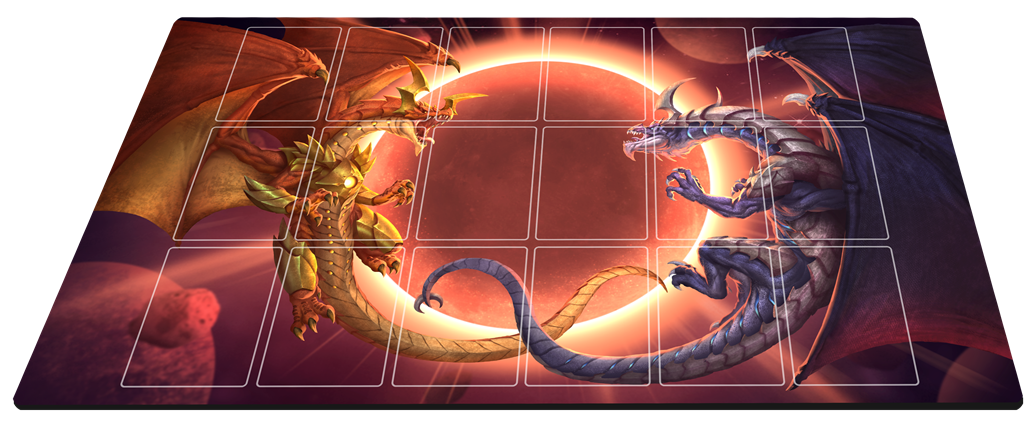 Neverrift TCG Playmat: Twin Dragons Gate to the Games GmbH