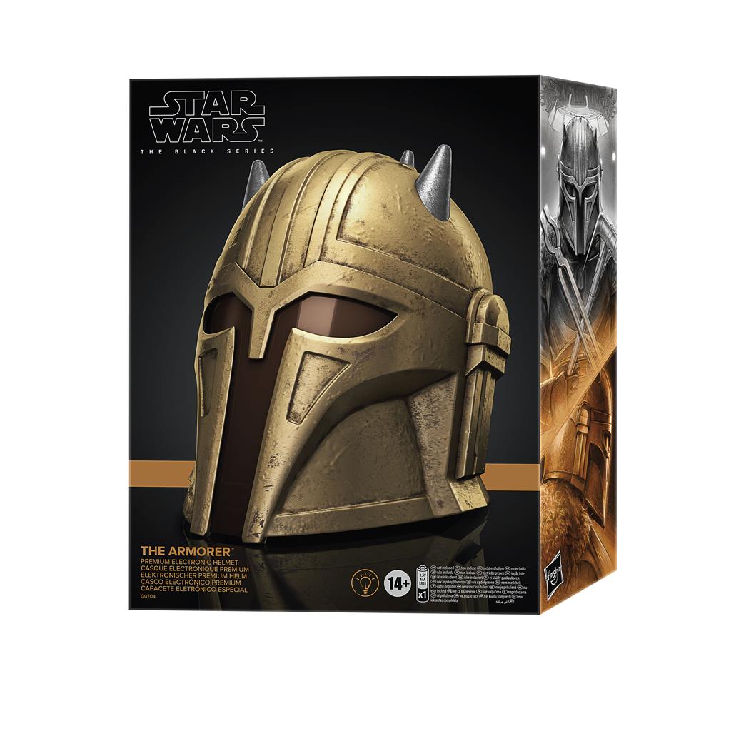 Star Wars The Black Series The Armorer Electronic Helmet Hasbro