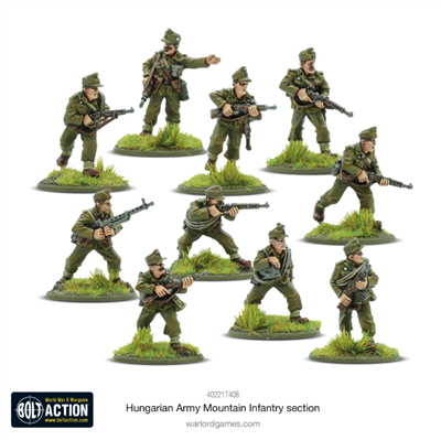Bolt Action - Ungerska Arméns Bergsinfanterisektion Warlord Games