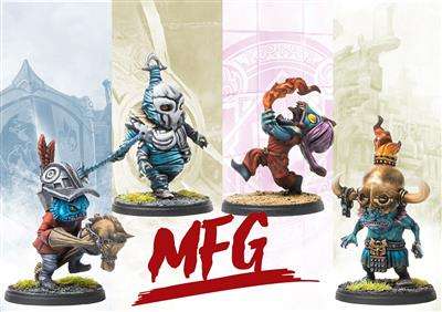 Conquest - Mordiska Fisk Gnomer Mysteriepaket (8 st.) Para Bellum Games