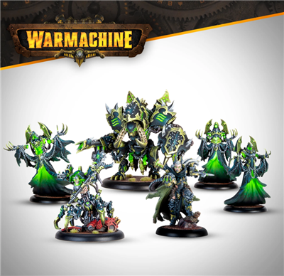 Warmachine: Cryx Necrofactorium Command Starter Steamforged Games
