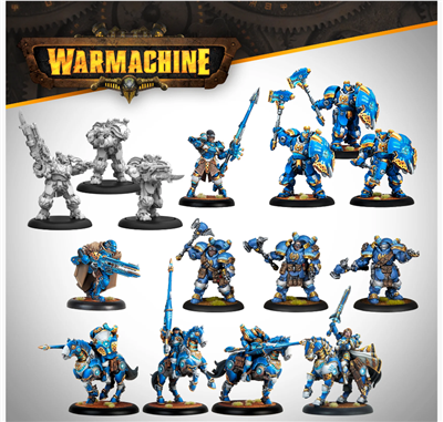 Warmachine: Cygnar Storm Legion Auxiliary Expansion - EN Steamforged Games