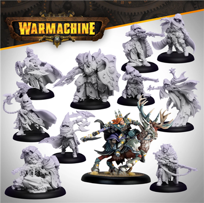 Warmachine: Dusk Ghosts of Ios Command Cadre - EN Steamforged Games