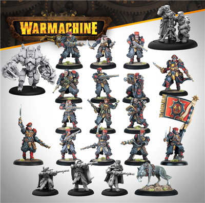 Warmachine: Khador Winter Korps Core Expansion - EN Steamforged Games