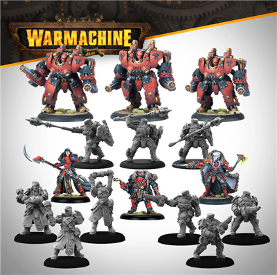 Warmachine: Khador Winter Korps Auxiliary Expansion - EN Steamforged Games