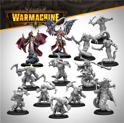 Warmachine: Khymaera Shadowflame Shard Auxiliary Expansion - SE Steamforged Games