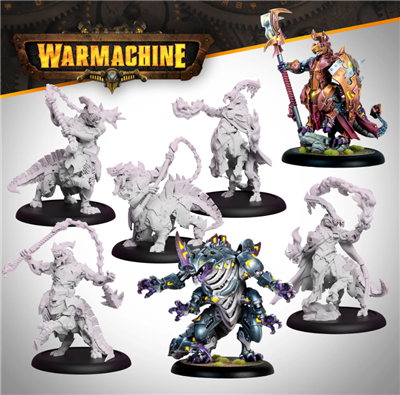 Warmachine: Khymaera Shard Incarnates Command Cadre Steamforged Games