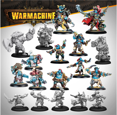 Warmachine: Southern Kriels Brineblood Marauders Core Expansion Steamforged Games