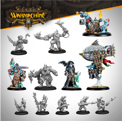Warmachine: Southern Kriels Brineblood Marauders Auxiliary Expansion Steamforged Games