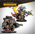 Warmachine: Emperor Carver Ultimus Esquire III & War Boar MMD47 - EN Steamforged Games