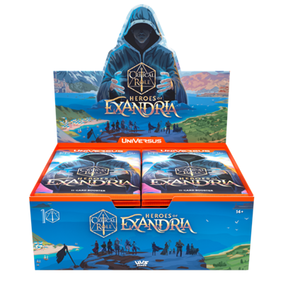 UniVersus CCG: Critical Role - Heroes Of Exandria Booster Display Jasco Games