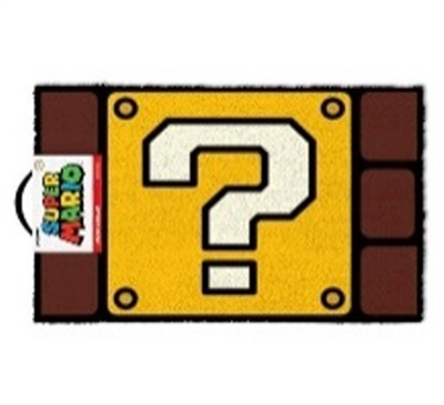 Dele - Super Mario (Frågetecken Block) Dörrmatta