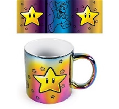Dele - Super Mario (Star Power) Iridescent 11Oz Mug Pyramid International