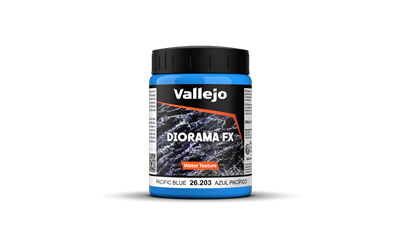 Vallejo Diorama FX Vattentextur Pacific Blue 200 ml Vallejo