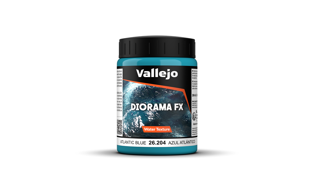 Vallejo Diorama FX Water Textures Atlantic Blue 200 ml Vallejo