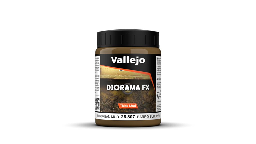 Vallejo Diorama FX Thick Mud Textures 200 ml Vallejo