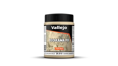 Vallejo Diorama FX Tjock Lera Ljusbrun 200 ml Vallejo
