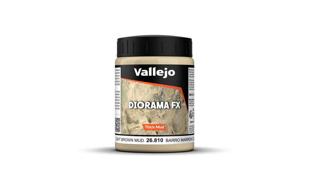 Vallejo Diorama FX Tjock Lera Ljusbrun 200 ml Vallejo