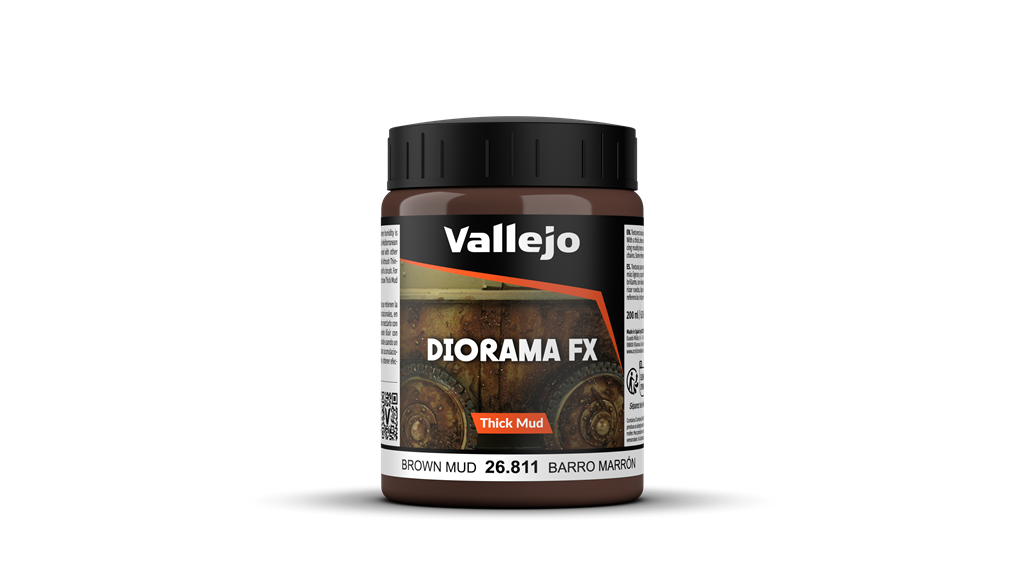 Vallejo - Diorama FX Thick Mud Textures Brun Vallejo