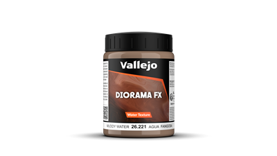 Vallejo Diorama FX Vatten Texturer för Lerigt Vatten 200 ml Vallejo