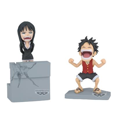 One Piece Samlarfigur - Monkey D. Luffy & Nico Robin Bandai