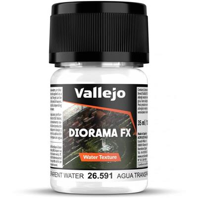 Vallejo Diorama FX Water Textures Transparent Water 35 ml Vallejo