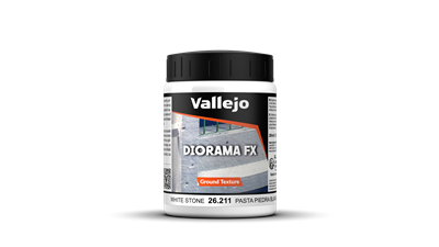 Vallejo - Diorama FX Ground Textures White Stone Paste 200 ml Vallejo