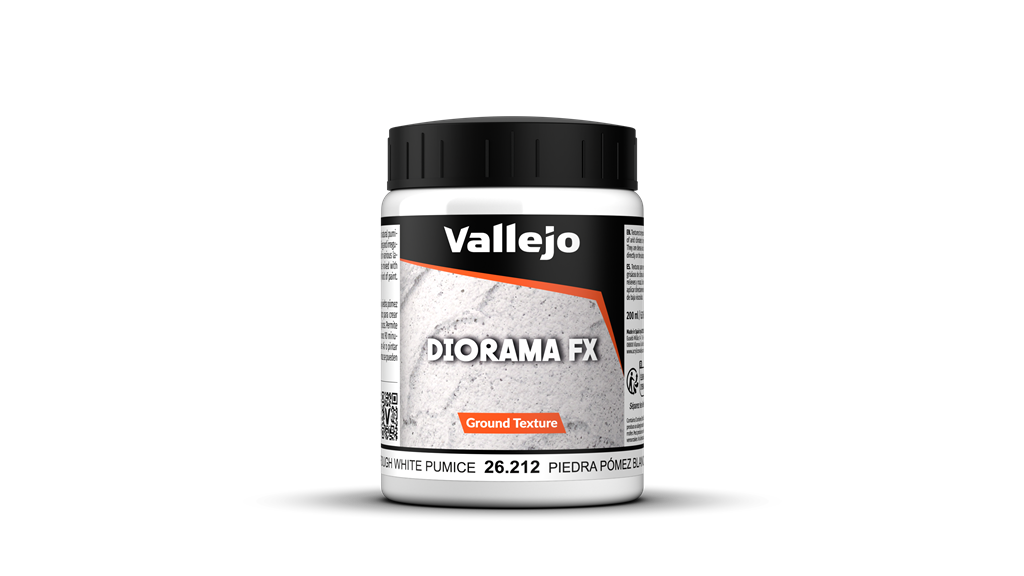 Vallejo Diorama FX Ground Textures Vit Pumice 200 ml Vallejo