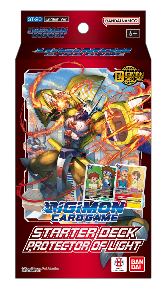 Digimon Card Game - Starter Deck Display ST20 Protector Of Light Bandai TCG