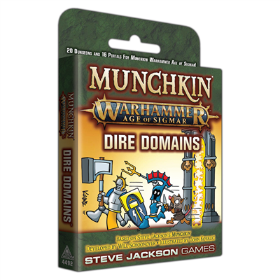Munchkin Warhammer: Age Of Sigmar Dire Domains Steve Jackson Games