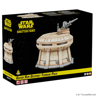 Star Wars: Shatterpoint - Outer Rim Outpost Terrain Pack Atomic Mass Games