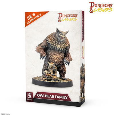 Dungeons & Lasers - Owlbear Familj - EN Archon Studio