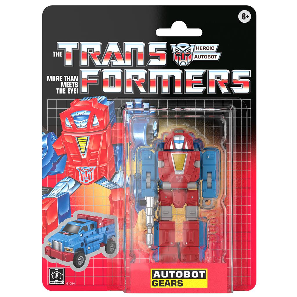 Transformers Retro G1 Autobot Gears Hasbro