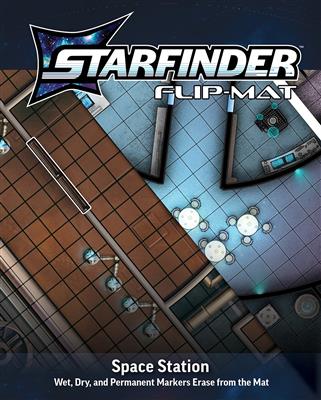 Starfinder Flip-Mat: Space Station Paizo Publishing