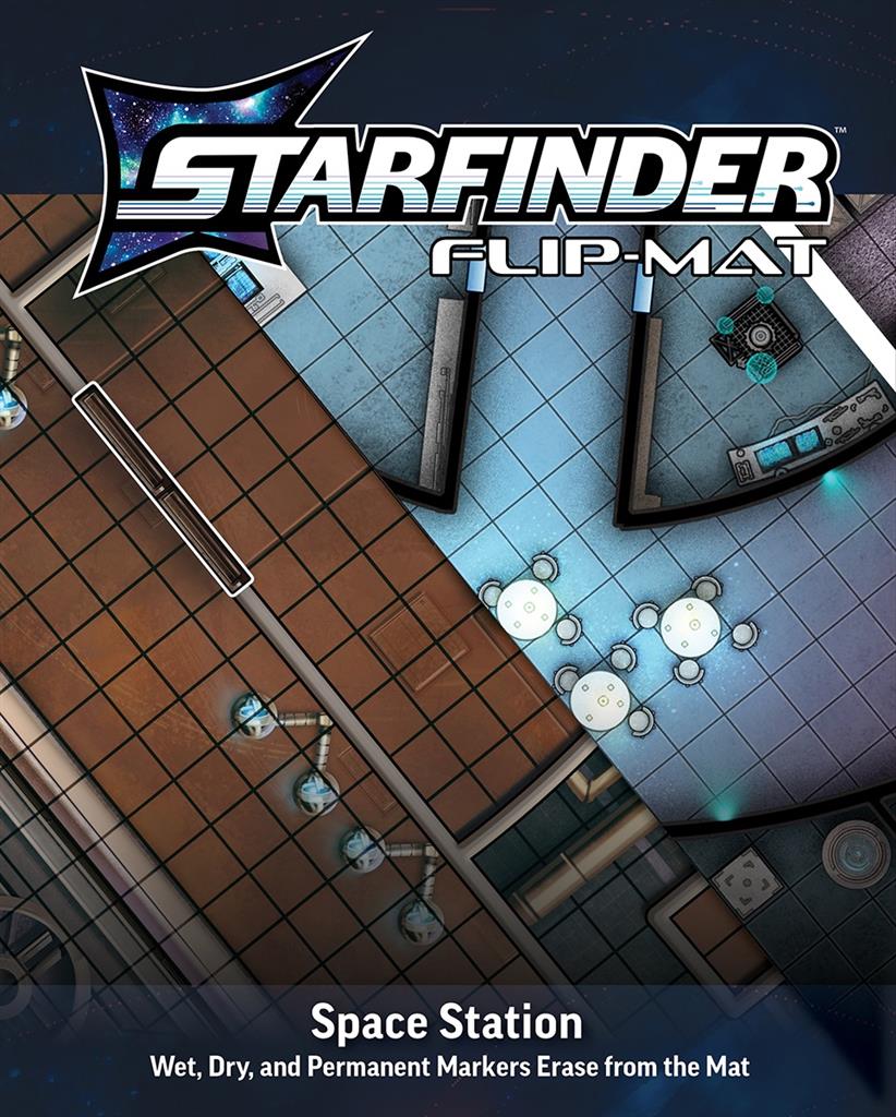 Starfinder Flip-Mat: Space Station Paizo Publishing